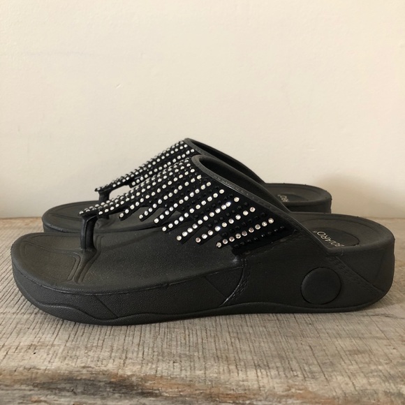 Bolaro Rhinestone rubber sandals - Picture 4 of 7